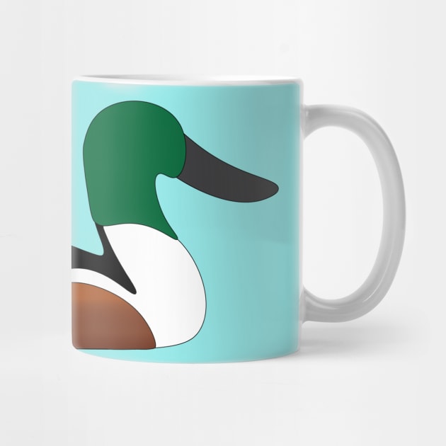 Northern Shoveler by Feathered Finds